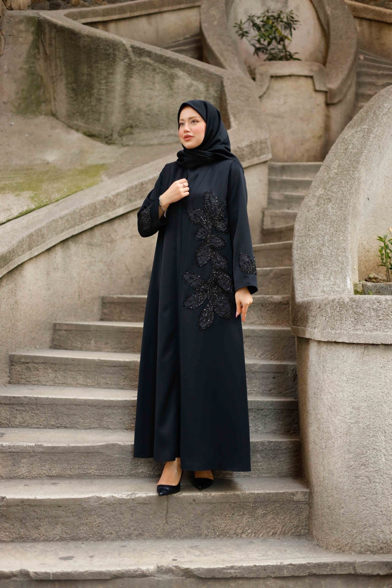 Noor Abaya 3-Piece Set