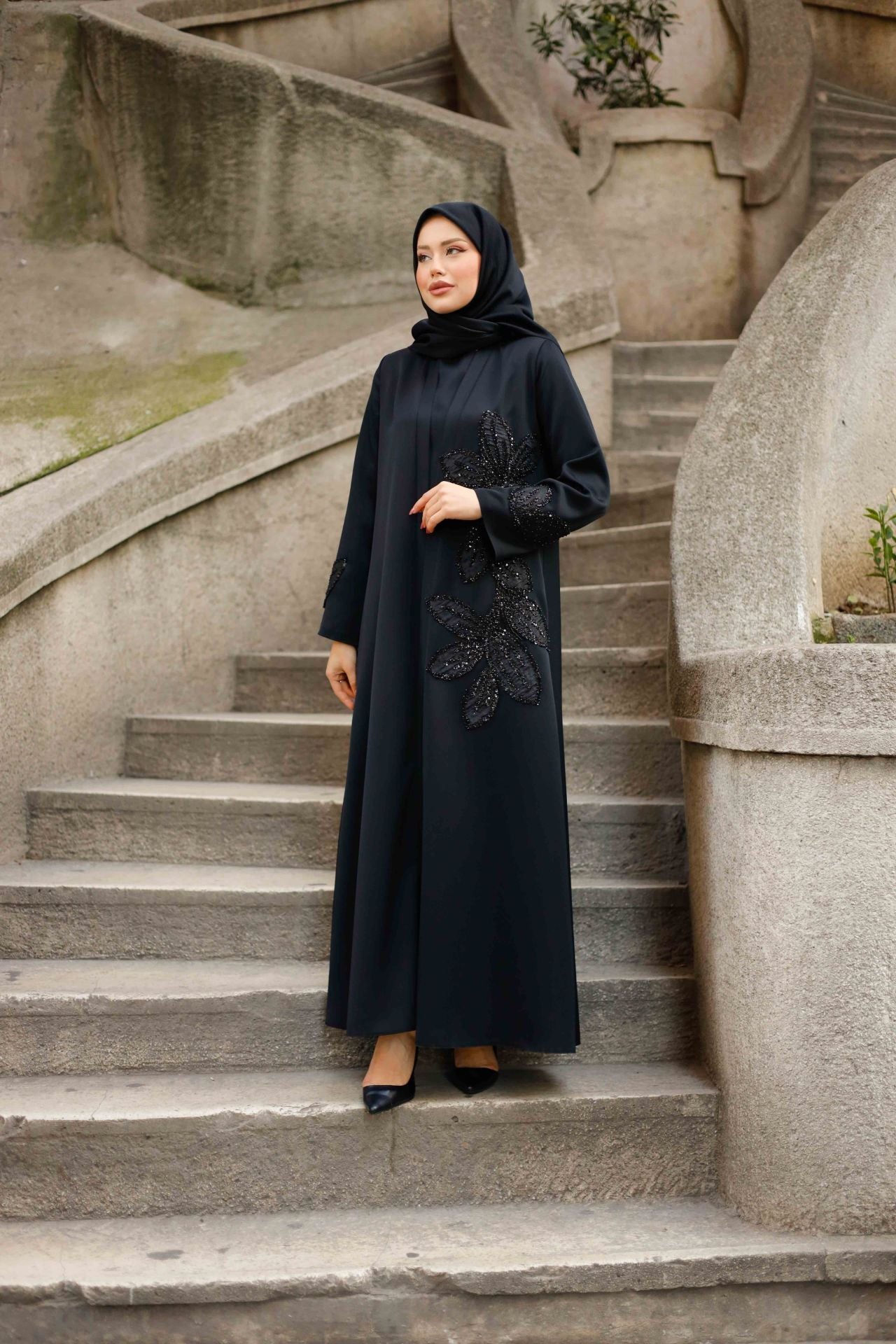 Noor Abaya 3-Piece Set