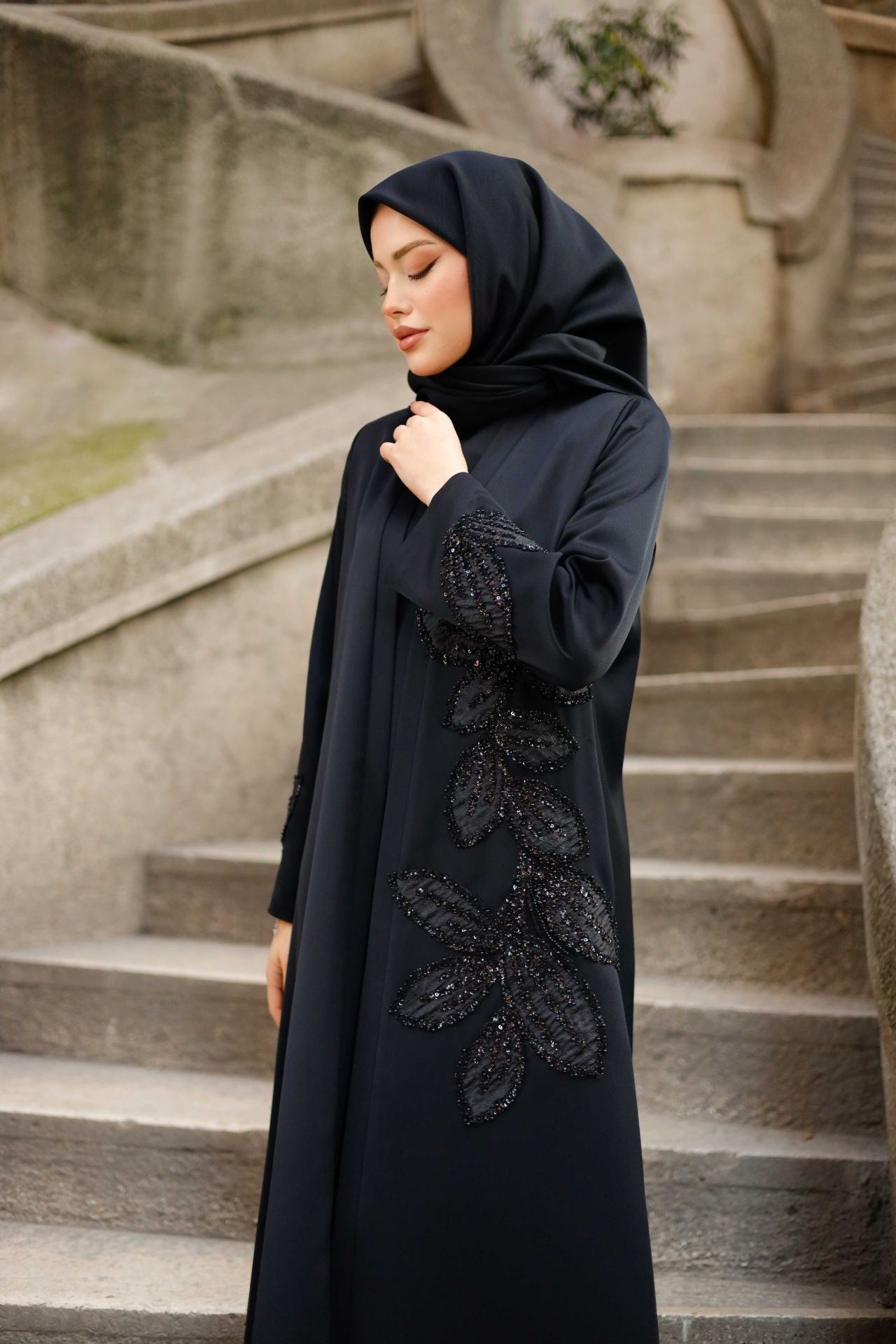 Noor Abaya 3-Piece Set