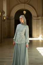 Sofiaa Mint Green Dress
