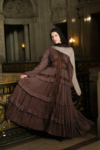 Husan dress- Brown
