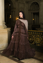 Husan dress- Brown