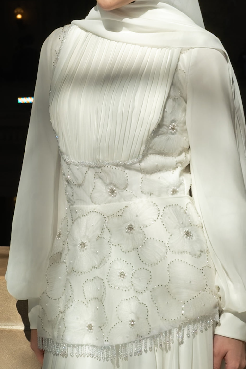 Zahra White Dress