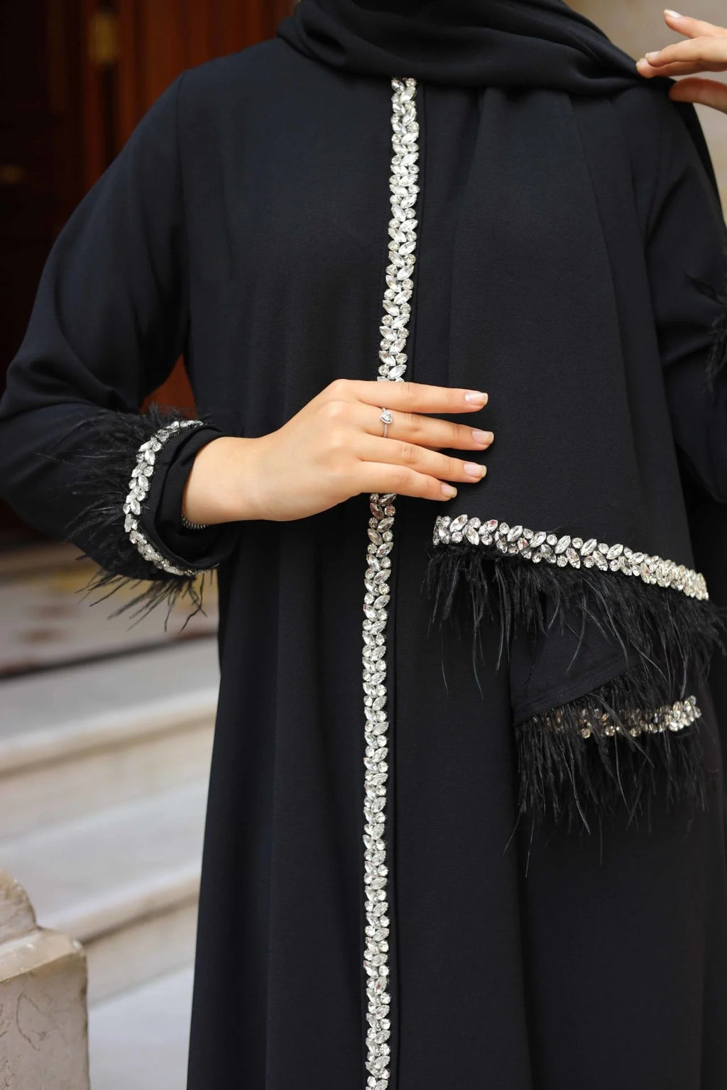 Mira Abaya 2-Piece Set