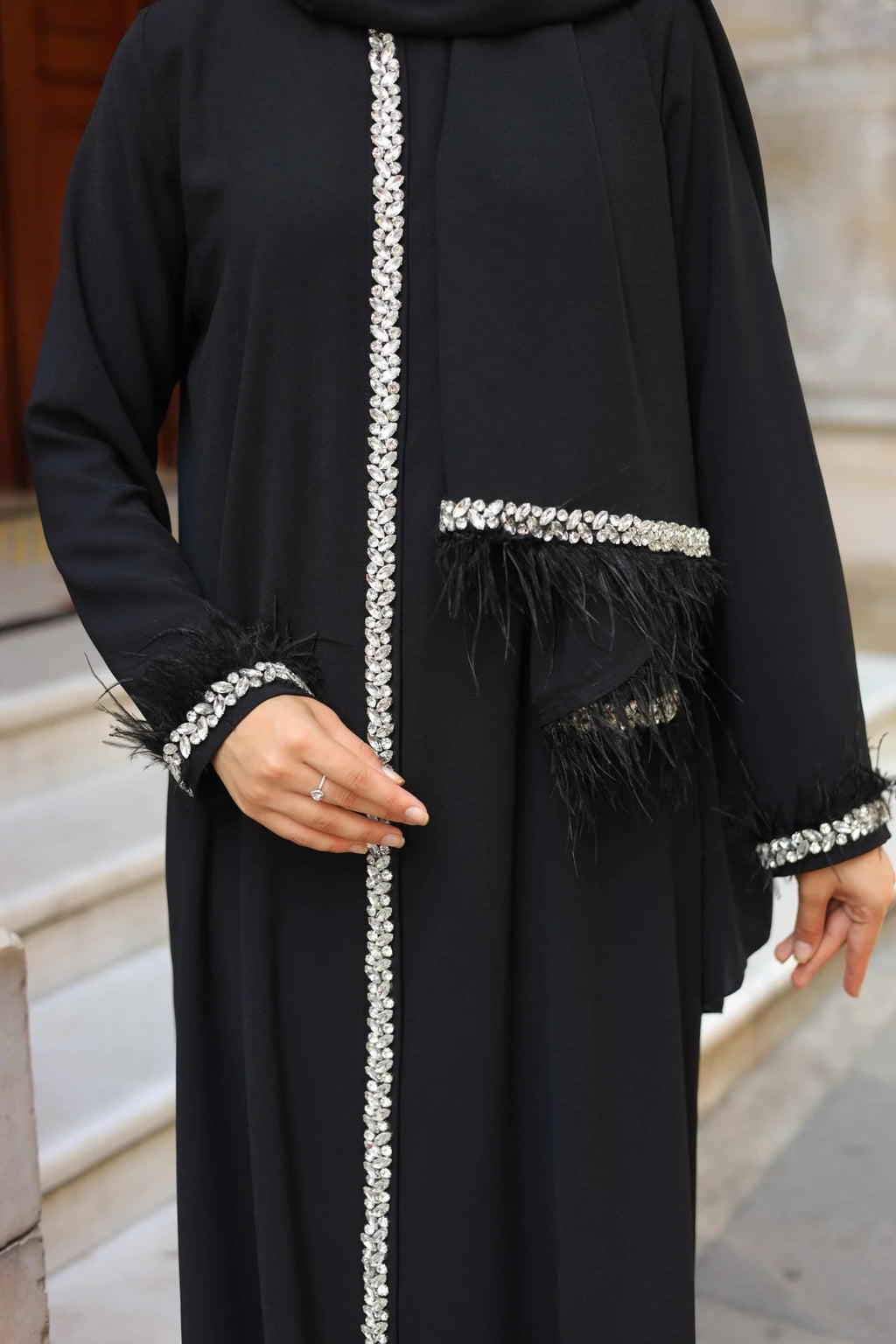 Mira Abaya 2-Piece Set