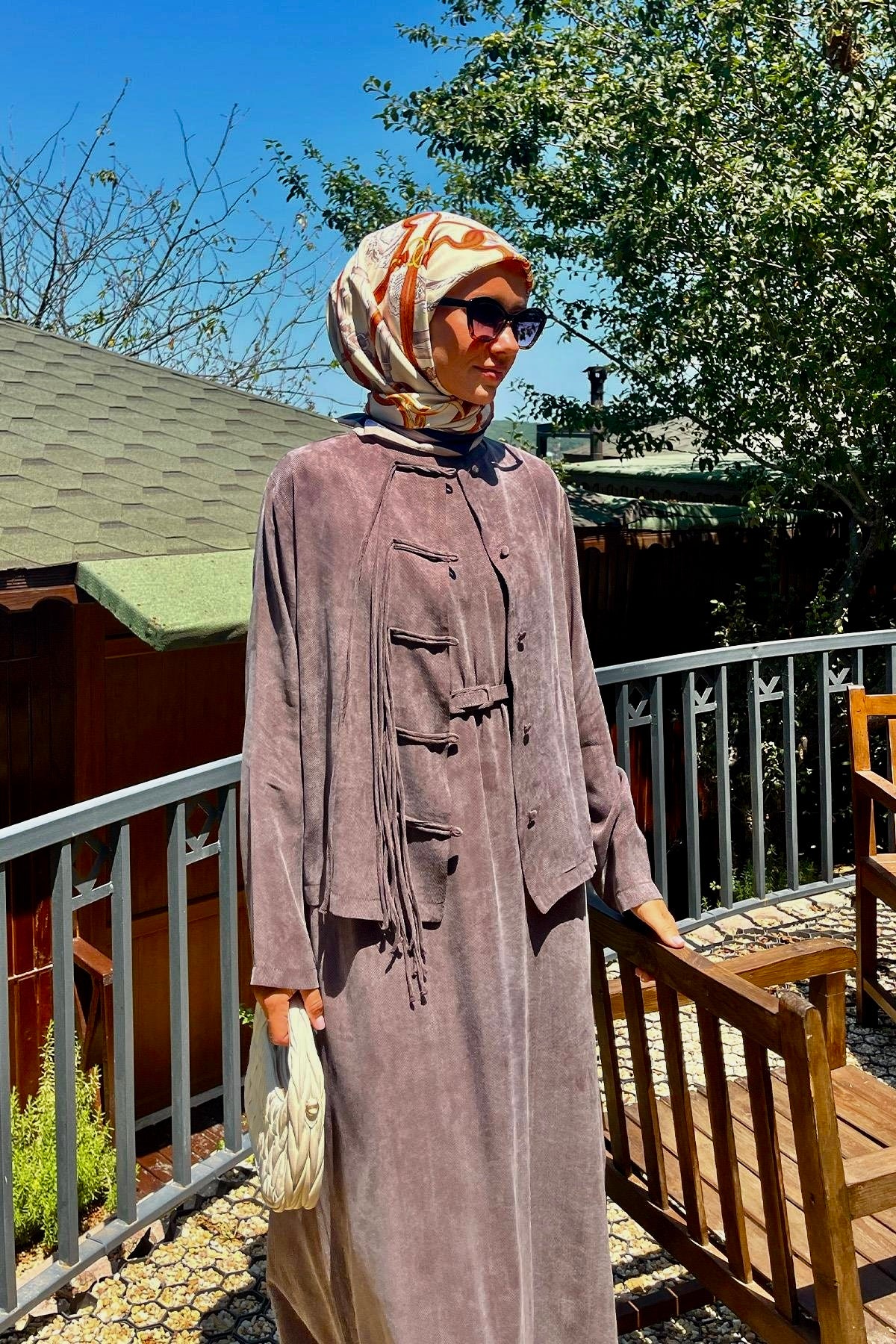 Sofia Tunic & Dress Set – Brown